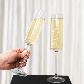 Personalised Champagne Glass