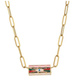Mystical Third Eye Barrel Necklace