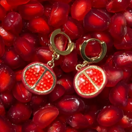 Pomegranate Earrings