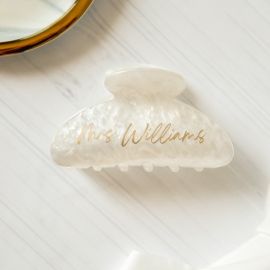 Personalised Hair Clip